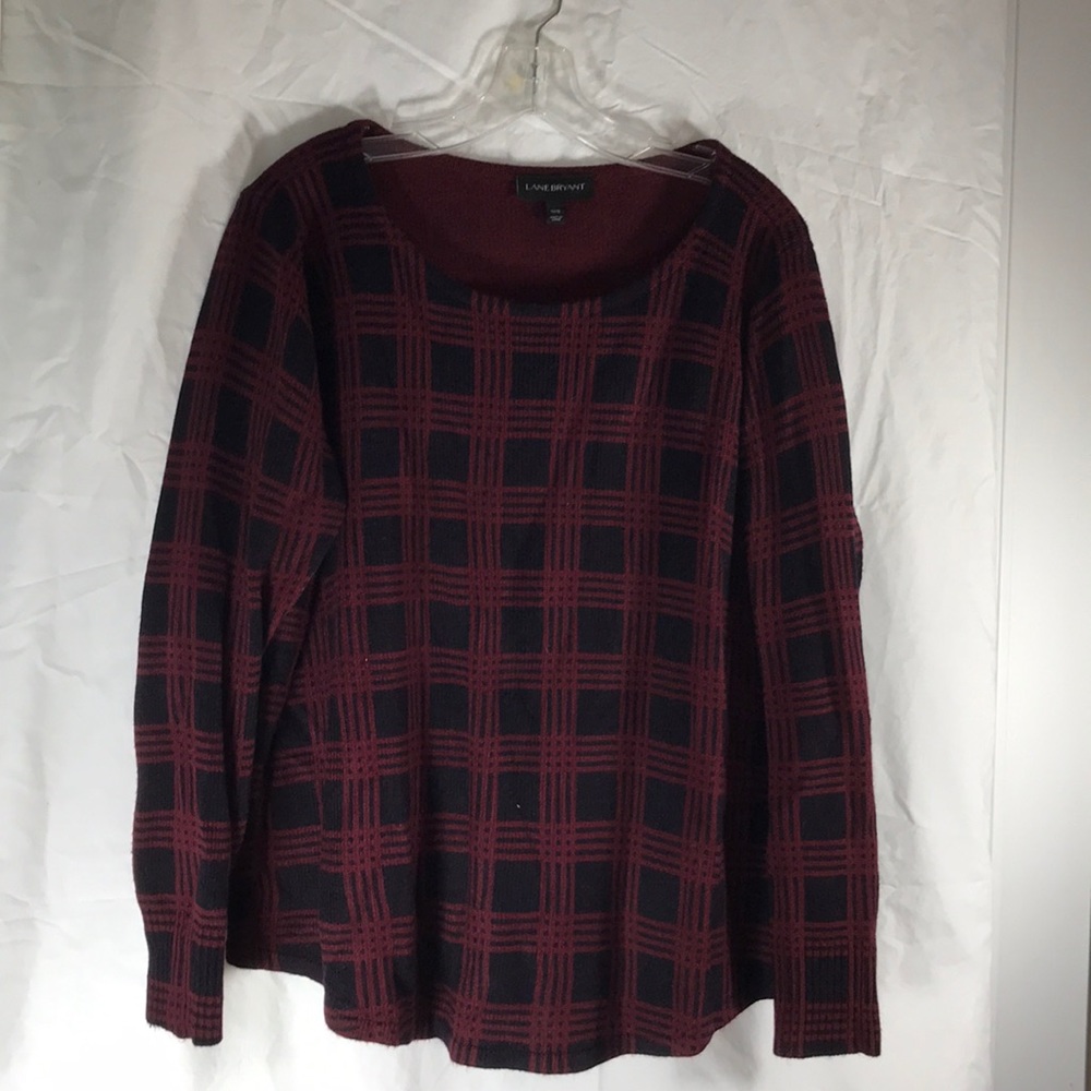 Lane Bryant long sleeve knit sweater